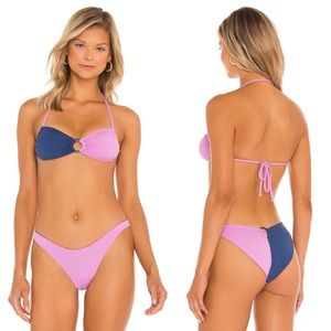 L*SPACE x Revolve Set - ColorBlock Freddie Bikini Top & Mercury Classic Bottom L
